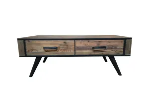 MF Rio Recycled Timber 4 Drawer Coffee Table thumbnail 2