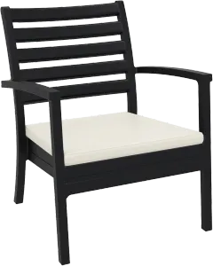 FL Artemis Hospitality Outdoor Armchair with Seat Cushion thumbnail 2