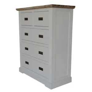 VI Folkestone Solid Timber Storage Bed, Tallboy & Bedsides Set thumbnail 3