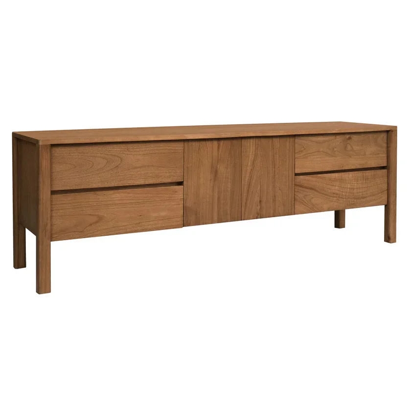 CT Adelle Solid Timber 2 Door 4 Drawer Entertainment Unit