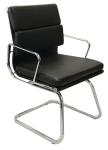 GP Manta Leather Visitor Chair thumbnail 1