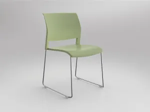 OL Game Sled Base Visitor Stacking Chair thumbnail 3