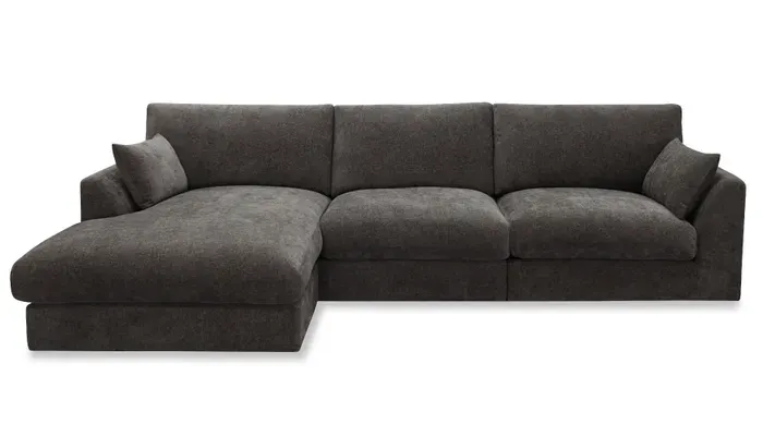 EL Dural 2 Seater and Chaise Sofa Set