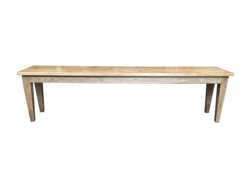 MF Solid Oak Timber Dining Bench