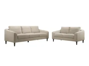 VI Lily Fabric Upholstered Timber Leg 2 Seater Sofa thumbnail 5