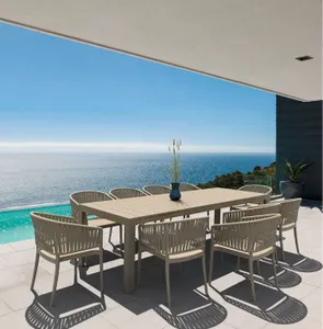 FL Siesta Portofino Hospitality Outdoor Stackable Armchair thumbnail 9