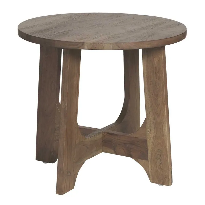 SH Cordoba Solid Timber Round Side Table