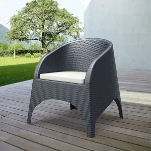 FL Aruba Hospitality Outdoor Stackable Armchair with Cushion thumbnail 6