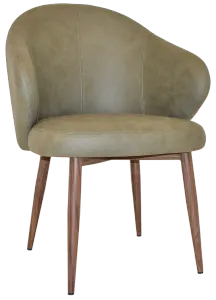 EZ ARM CHAIR HUGO METAL LIGHT WALNUT thumbnail 11
