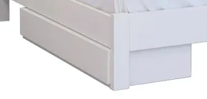 MD Verona All White Underbed Drawer thumbnail 1