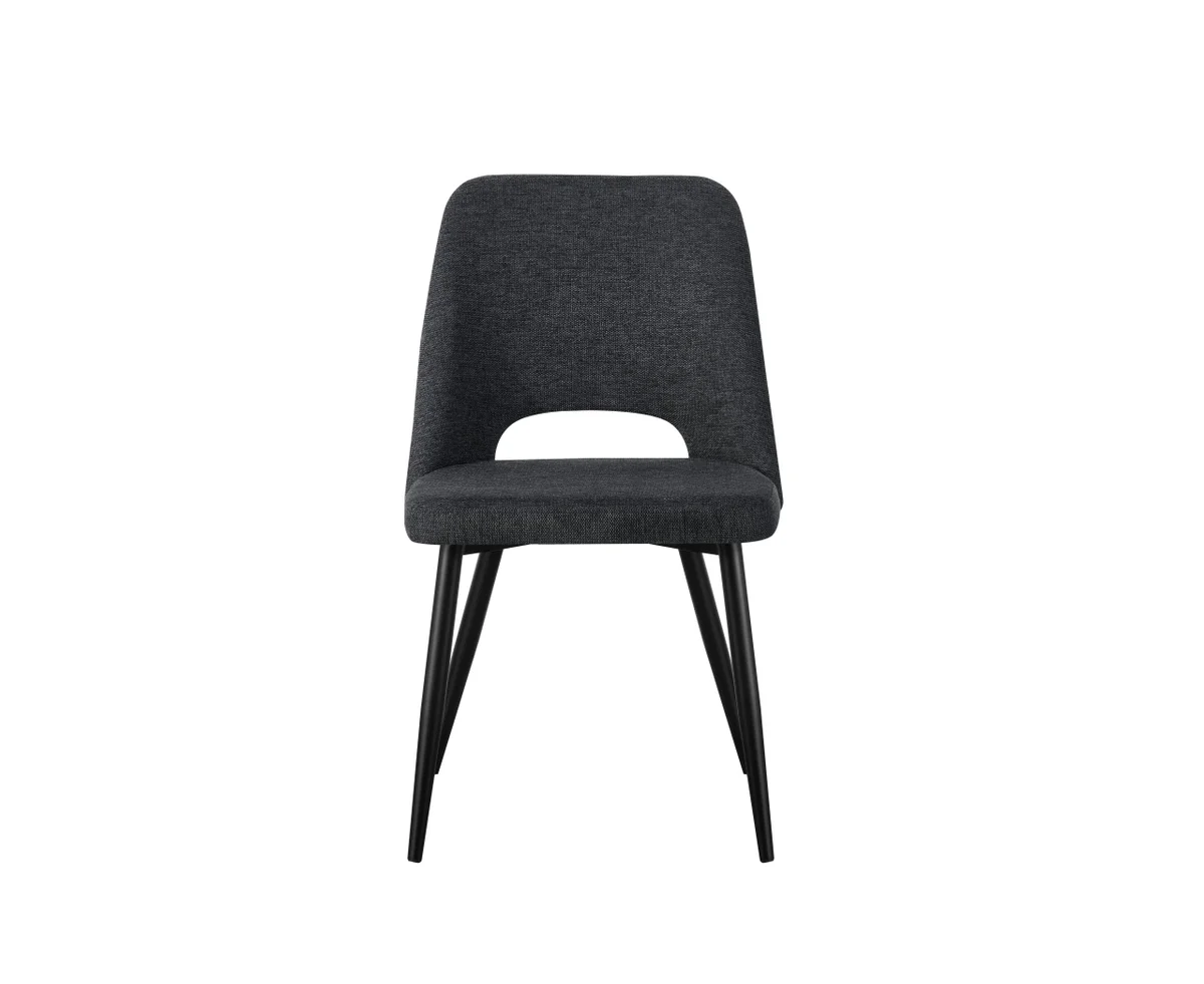 BT Zara Fabric Upholstered Metal Leg Dining Chair