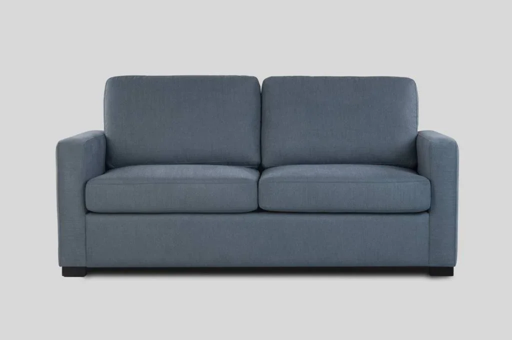 VI Wilson Fabric Upholstered Queen Sofa Bed with Memory Foam Mattress