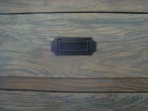 MF Hampton Solid Timber 3 Drawer Hall Table thumbnail 4