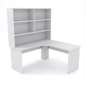 OL AltoSystem Melamine Board Corner Desk with Hutch thumbnail 4