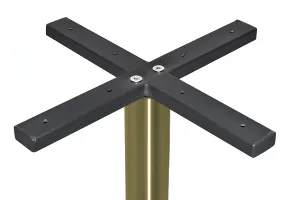 EZ BASE COFFEE TABLE ROME DISC 400MM BRASS thumbnail 3
