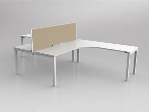 OL Axis 2 User 90° Workstation with Screen - Breathe Fabric thumbnail 16