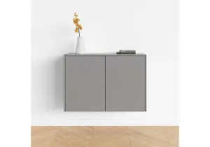 DD FL 05 2 Door Floating Wall Credenza thumbnail 1