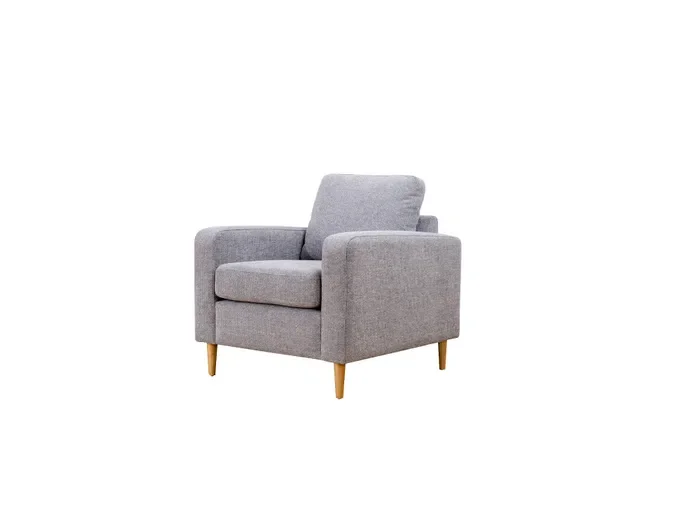 EL Alfred Armchair Fabric Upholstered 1 Seater