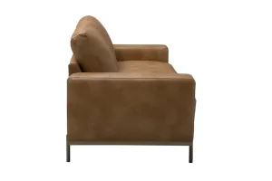 VI Panama Fabric 3 Seater Sofa - Blackand Brown thumbnail 7