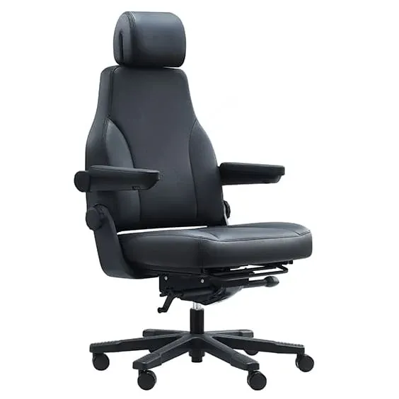 ST Stanza Multishift High Back Heavy Weight Leather Executive Chair