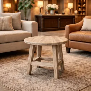 MF Pioneer Solid Timber Round Side Table thumbnail 2