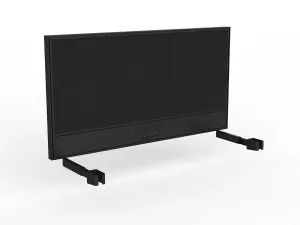 OL Studio Screen with Ducting for Agile Individual Desk – Splice Fabric with Black Frame thumbnail 10