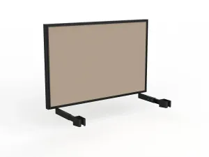 OL Studio Deskmount Screen for Agile Individual Desk – Breath Fabric Black Frame thumbnail 11