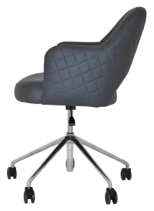 EZ ARM CHAIR ALBURY CASTOR V2 POLISHED ALUM thumbnail 15
