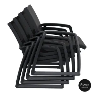 FL Pacific Hospitality Outdoor Lounge Armchair thumbnail 5
