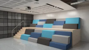 OL Motion Grandstand 4 Seater Breakout Area Tiered Seating thumbnail 7