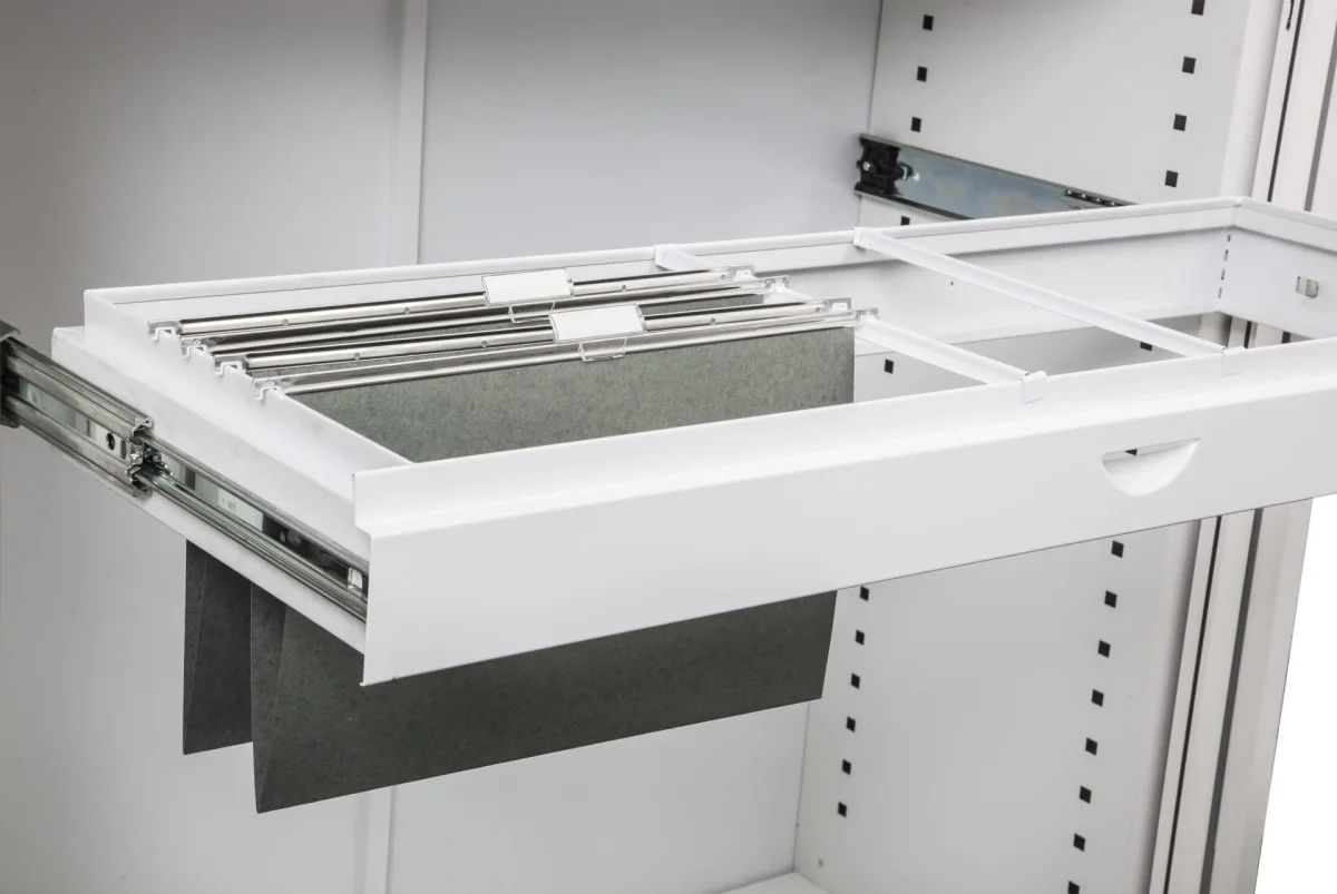 RL GO Tambour Roll Out Filing Frame