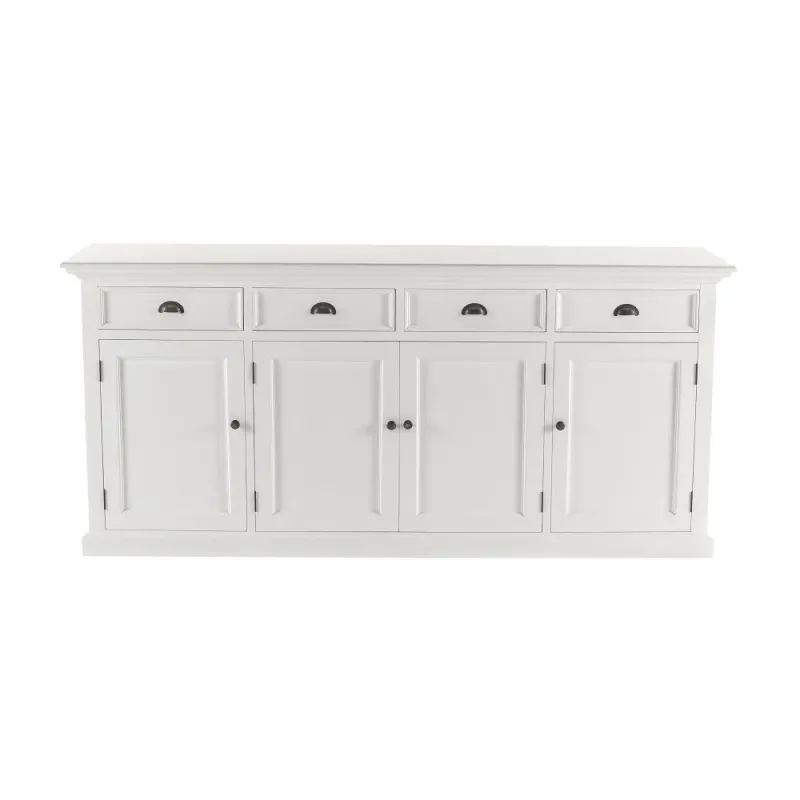 NS Halifax Solid Timber 4 Door 4 Drawer Buffet