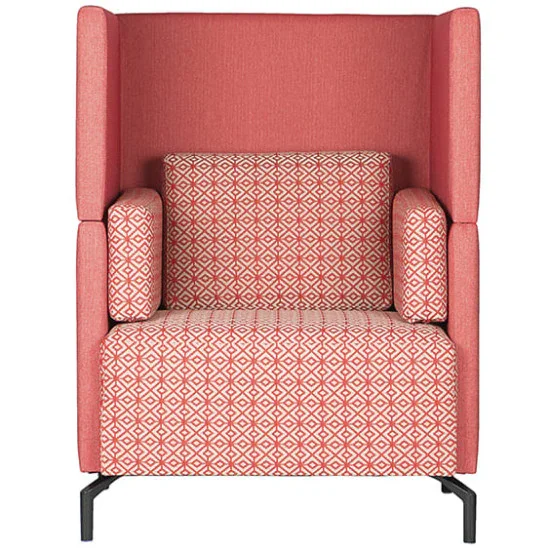 ST Shell Fully Upholstered High Back Single Seater Breakout Lounge