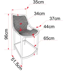 RL Cast Outdoor Counter Stool thumbnail 6