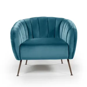 BT Monet Velvet Upholstered Accent Chair thumbnail 5
