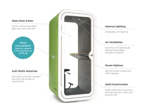 OL SpacePod Freestanding Quiet Zone – 4 User thumbnail 3