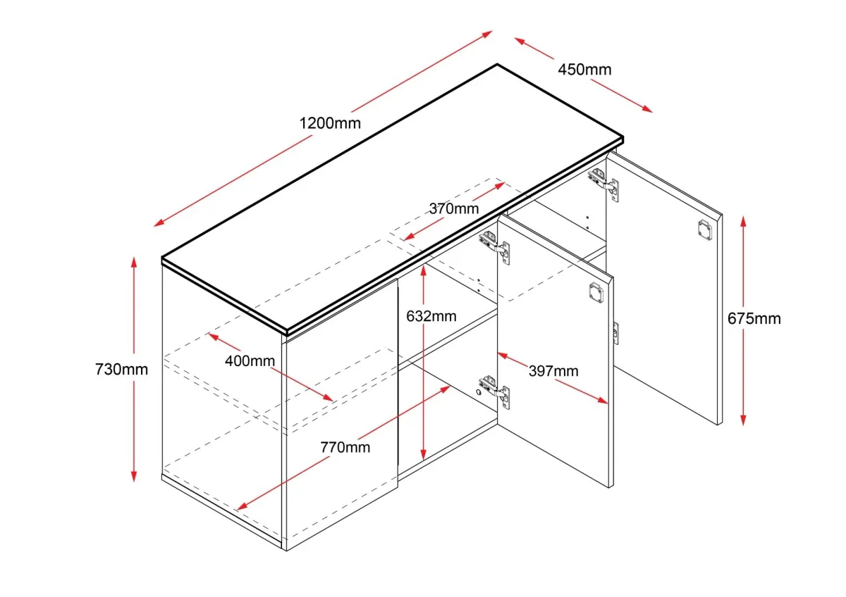 RL Infinity Swing Door Cupboard