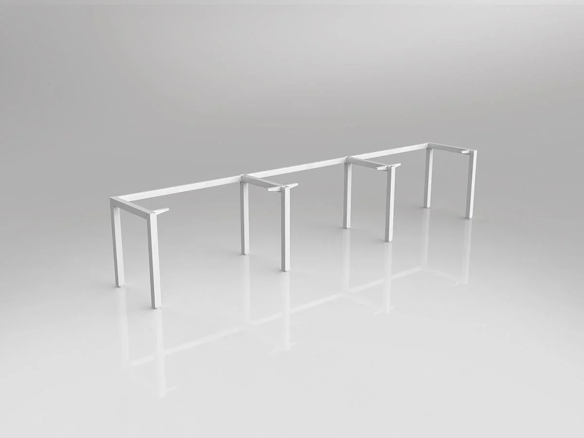 OL Axis Single Sided 3-User Workspace Frame