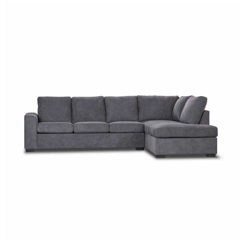 VI Kristie 3 Seater Fabric Sofabed with Chaise