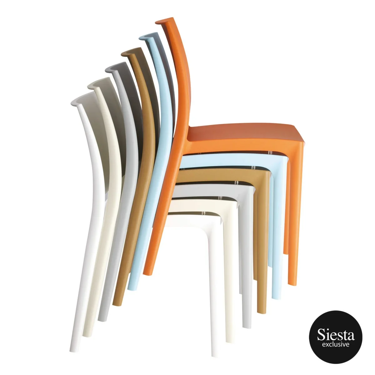 FL 5 Piece Hospitality Square Folding Dining Table & Maya Chair Set thumbnail 12