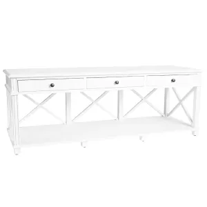 SH Manto White Entertainment Unit thumbnail 1