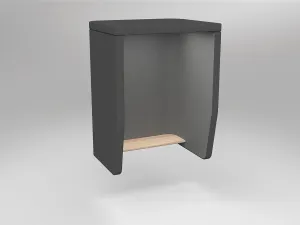 OL Motion Link Wall Mounted Phone Booth thumbnail 2
