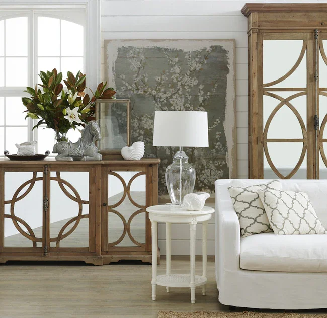 DA Polo Occasional Round Table White