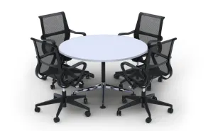 OL Scroll Mesh Back Boardroom Chair thumbnail 5