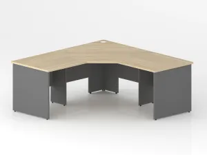 GP OMsystem Commercial Office 3 Piece Corner Workstation thumbnail 5