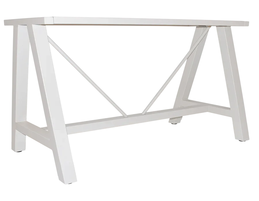 EZ BASE TABLE A FRAME 1200MM H730 BLACK