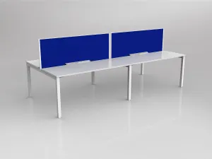 OL Axis 4 User Double Sided Workstation with Screen - Breathe Fabric thumbnail 9