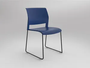 OL Game Sled Base Visitor Stacking Chair thumbnail 17