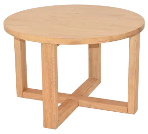 EZ COFFEE TABLE CHUNK 700MM LIGHTOAK thumbnail 12