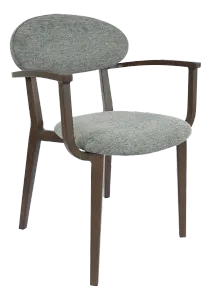 FL Atlanta Fabric Upholstered Hospitality Stackable Dining Armchair thumbnail 6